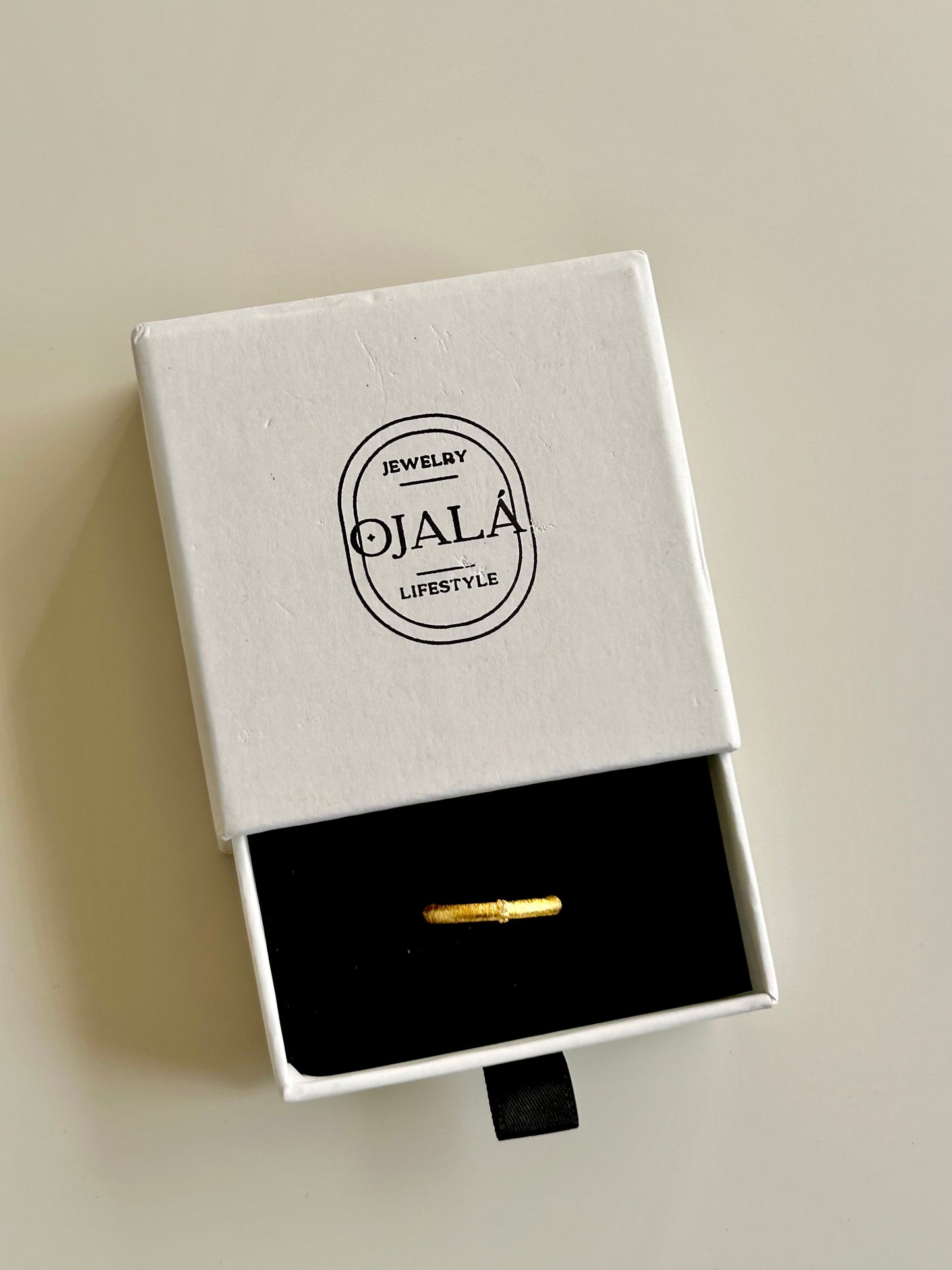 Silky ✧ Stackable Gold Tone Open Ring