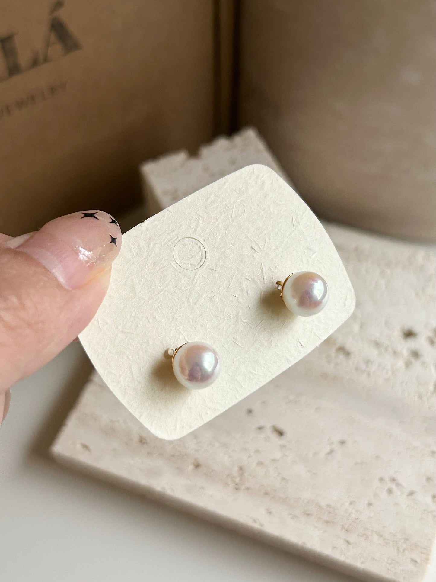 Grad ✧ Silver-Plated Earrings