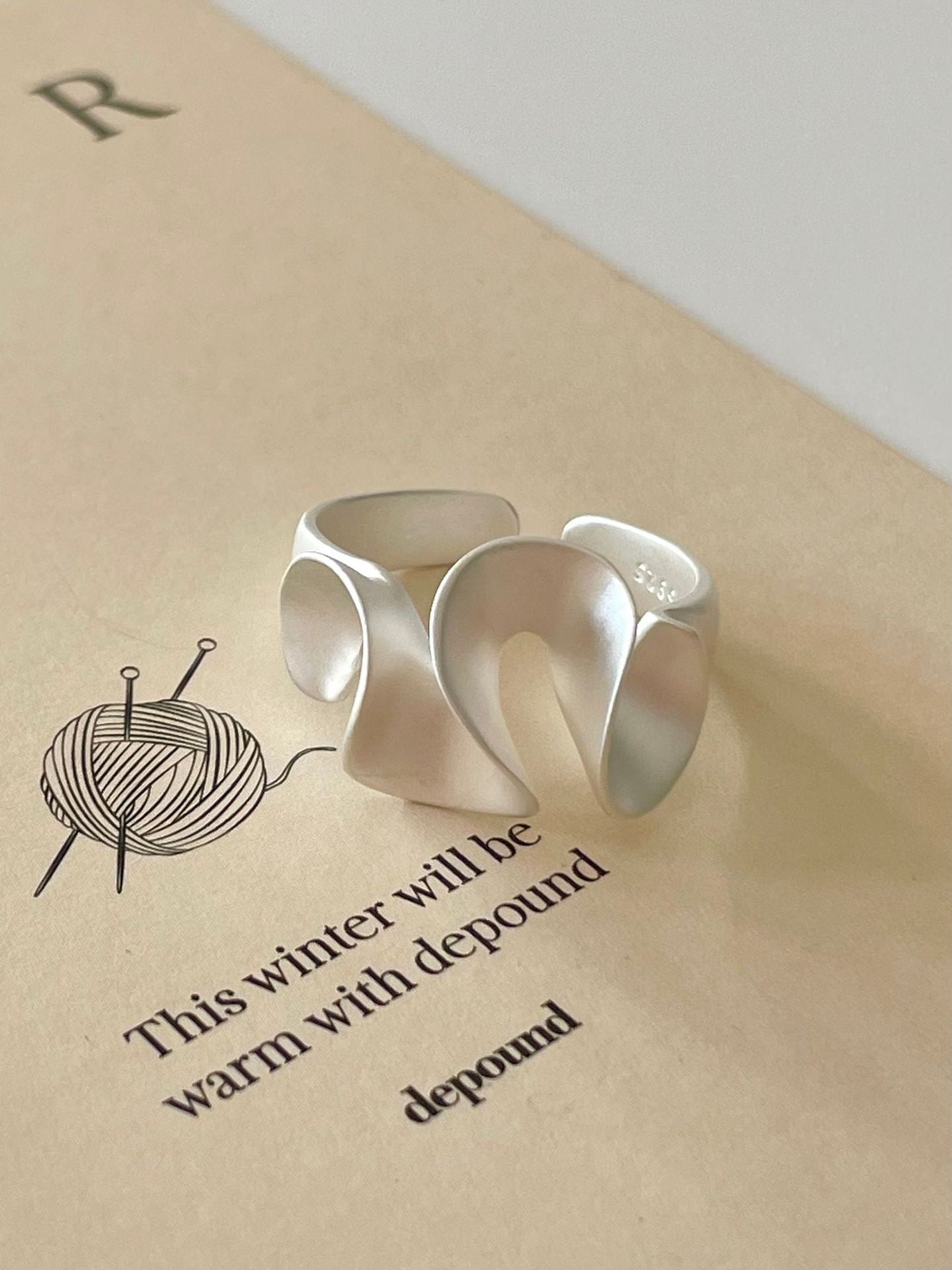 Into The Sea ✧ s925 Sliver Ring