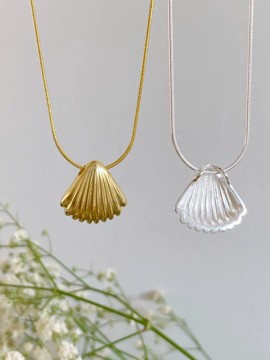 Shell Serenade ✧ Gold-Plated / s925 Silver Necklace