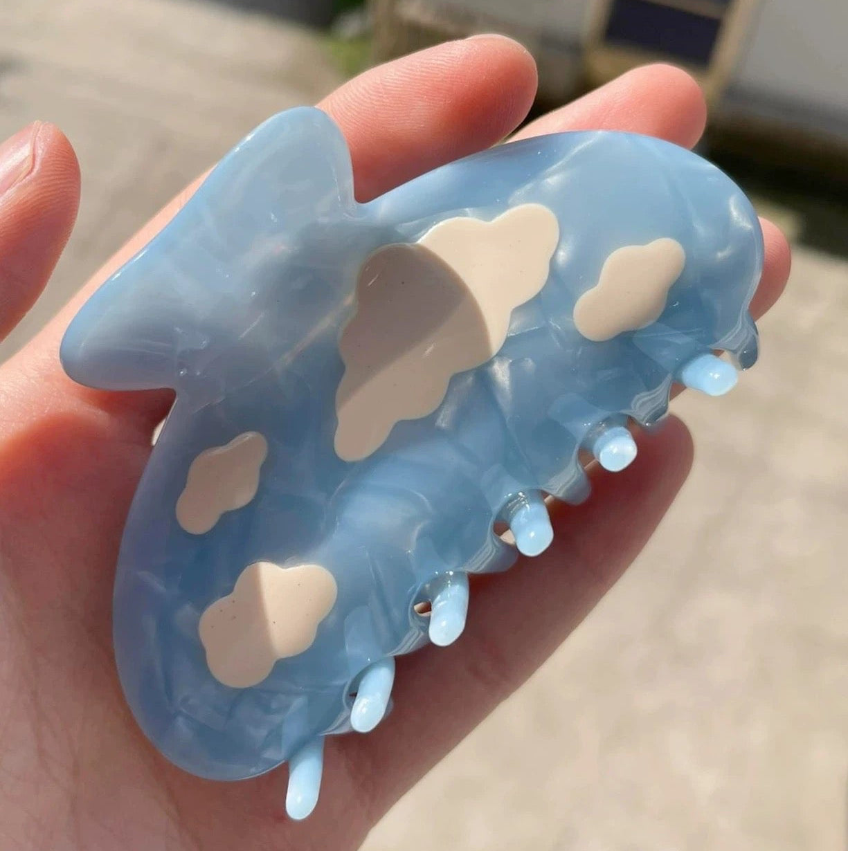 Cloud ✧ Coquette Hair Claw Clip