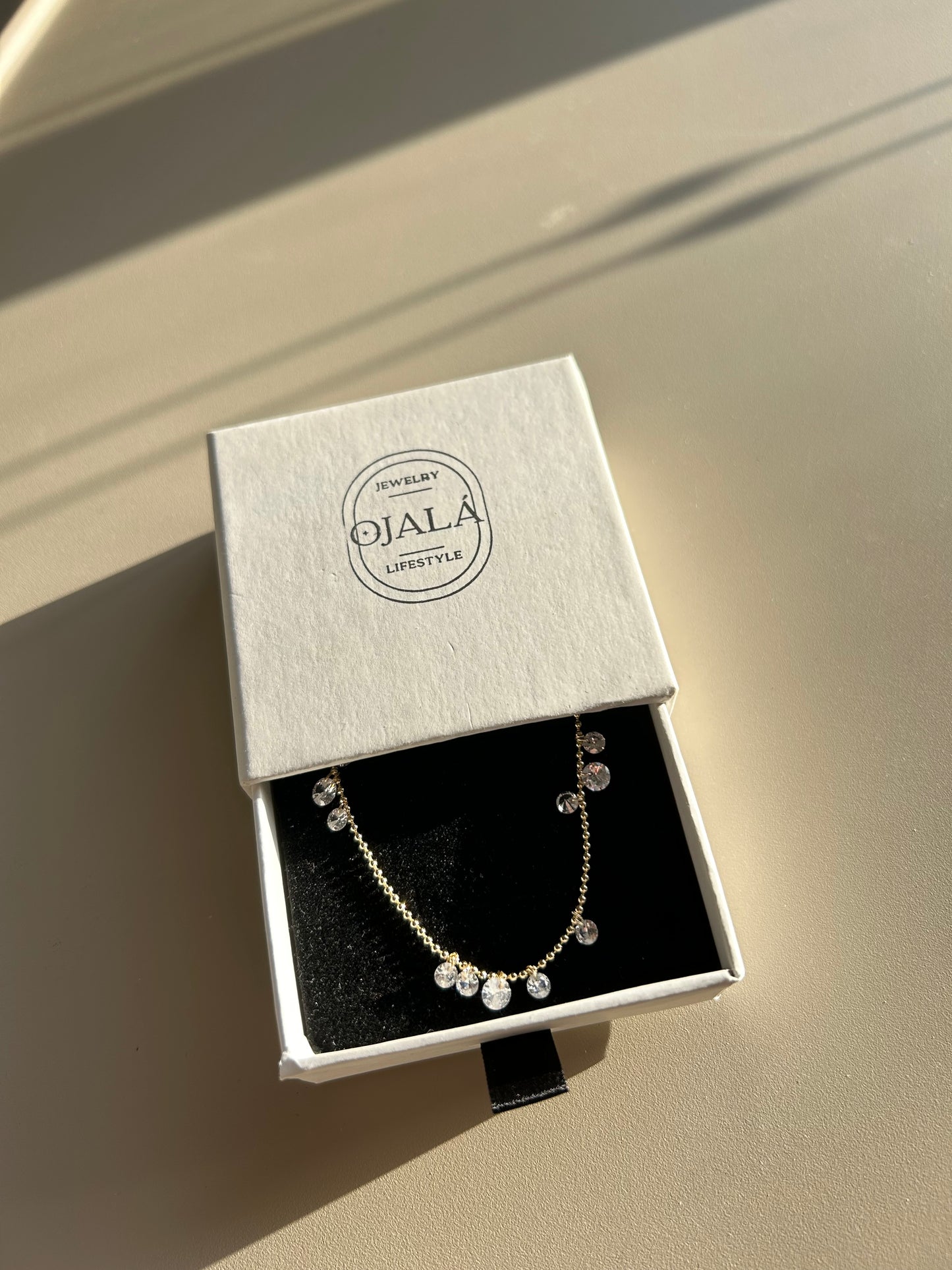 Sparkle ✧ Silver/Gold-Plated Necklace