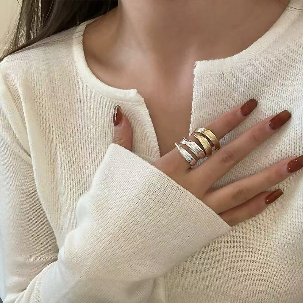 Belt ✧ Gold/Silver Tone Open Ring