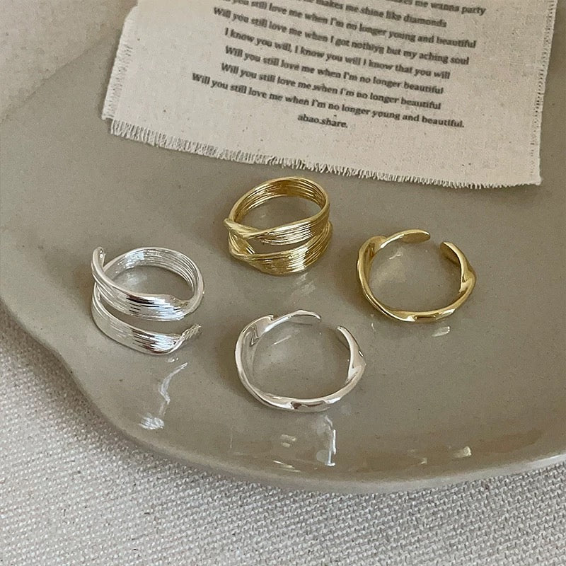 Belt ✧ Gold/Silver Tone Open Ring