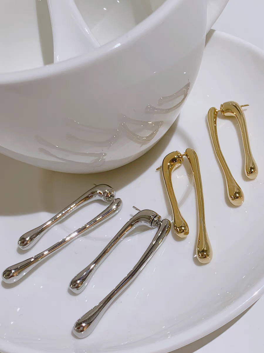 Cascading Delight ✧ Gold-Plated/s925 Silver Earrings