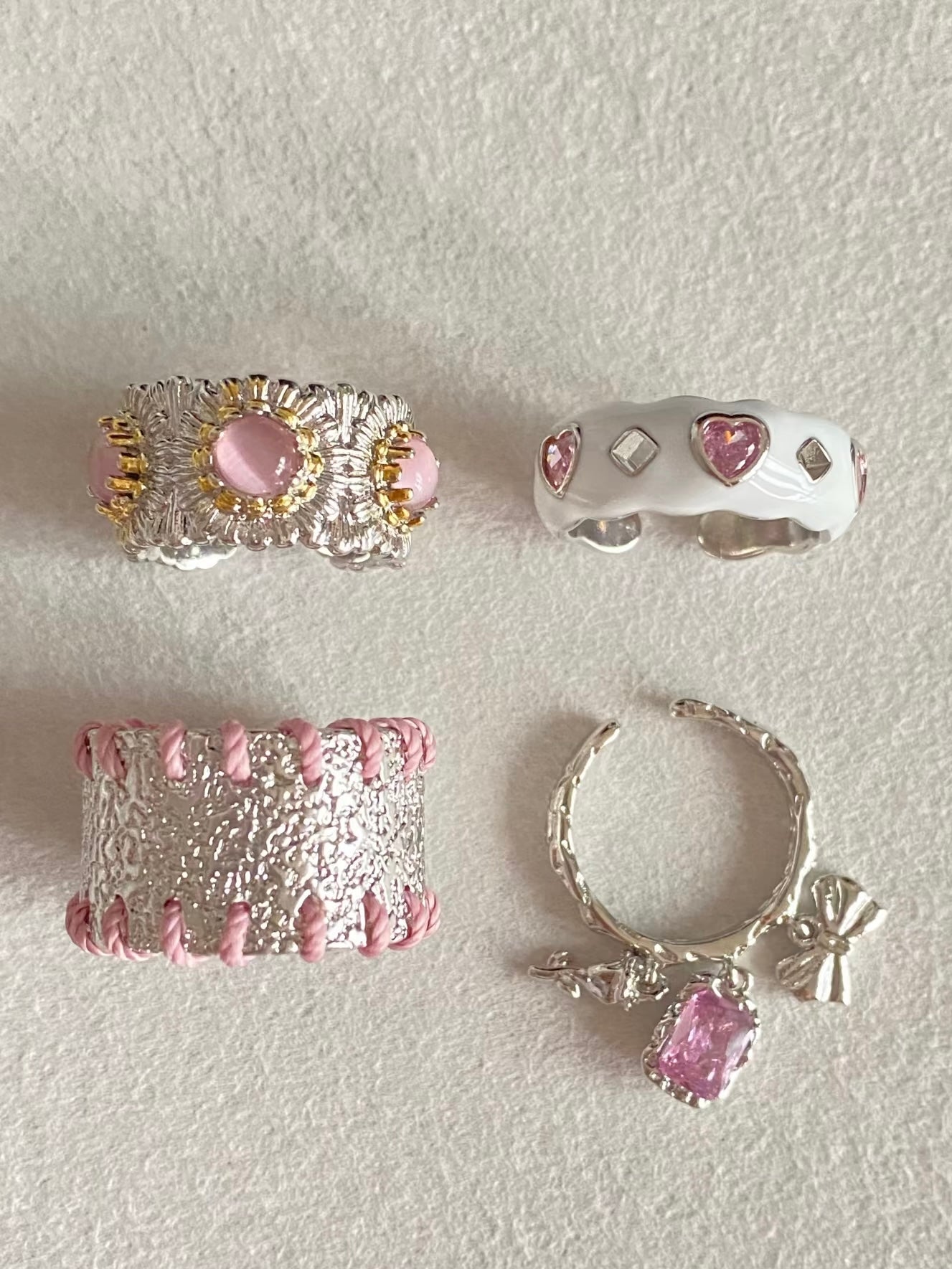 Daisy ✧ Opal Open Ring
