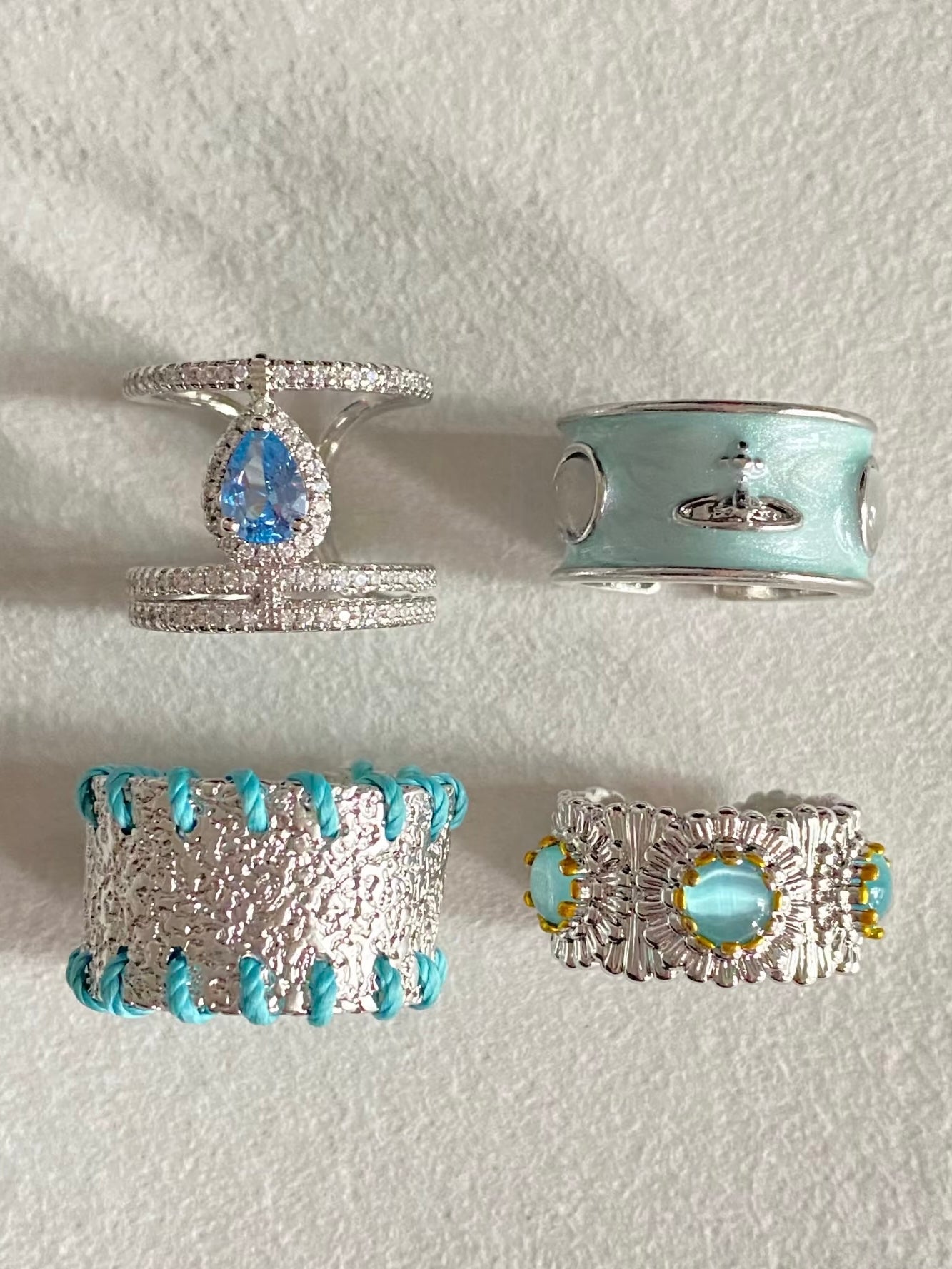 Daisy ✧ Opal Open Ring