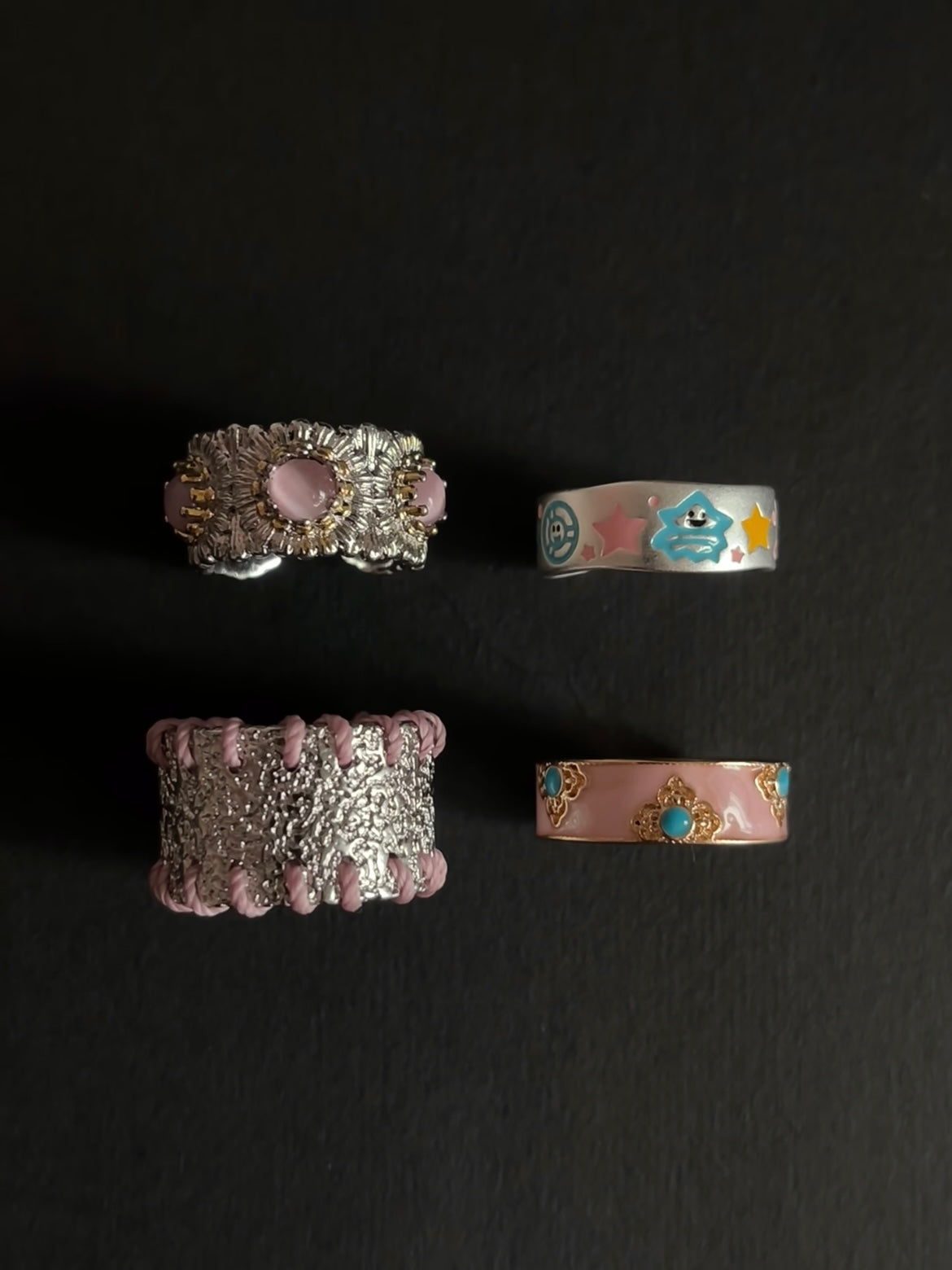 Daisy ✧ Opal Open Ring