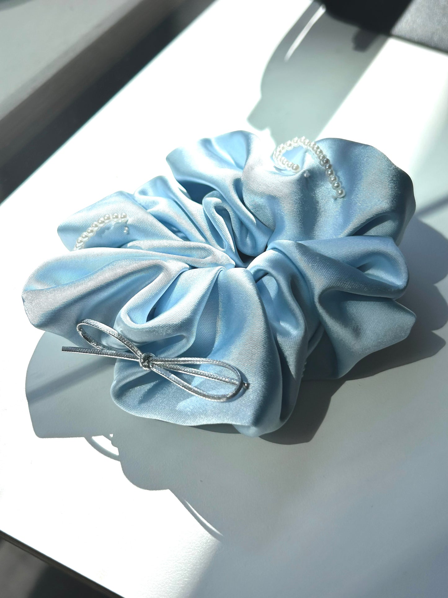 Celeste ✧ Satin Hair Scrunchie