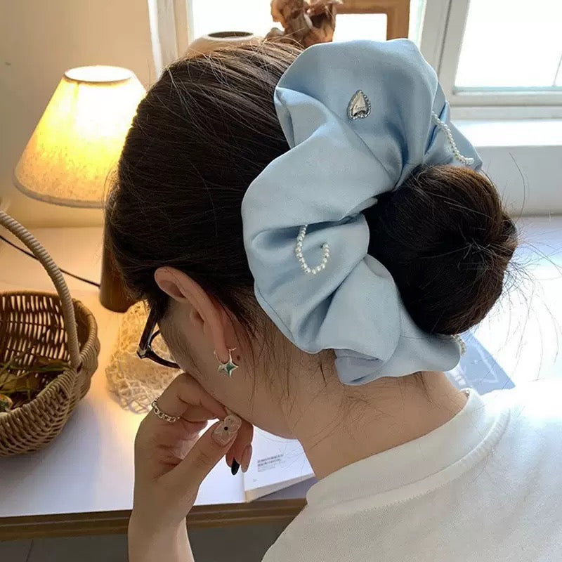 Celeste ✧ Satin Hair Scrunchie