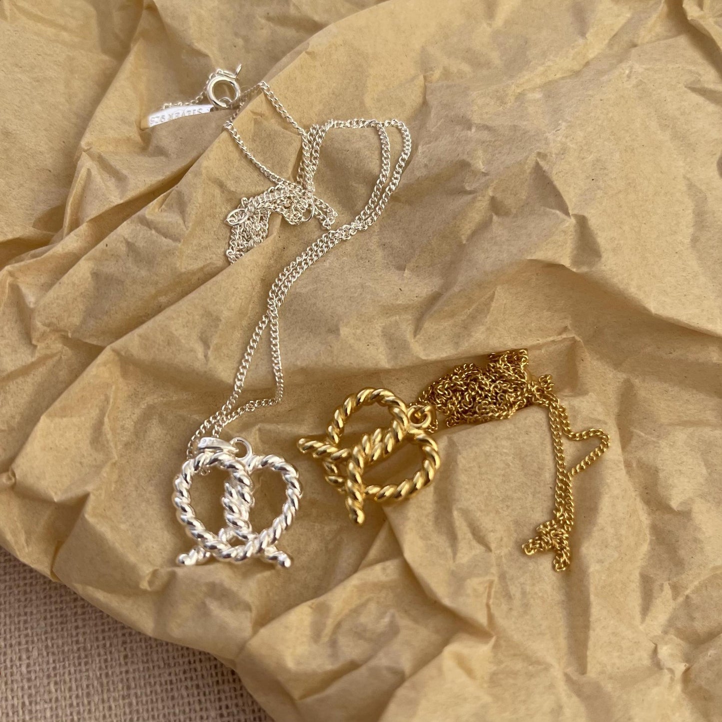 Twisted Sweetheart ✧ Gold-Plated/ s925 Silver Necklace