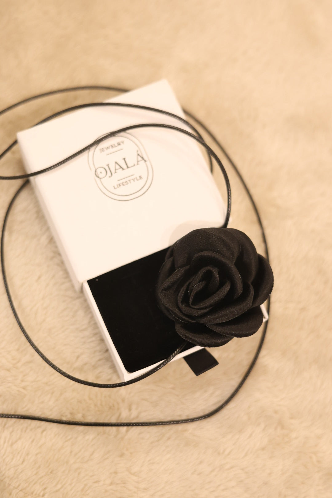 Rose Wind ✧ Satin/Mesh Faux Leather Choker