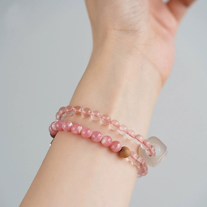Pink Wish ✧ Rhodochrosite Bracelet