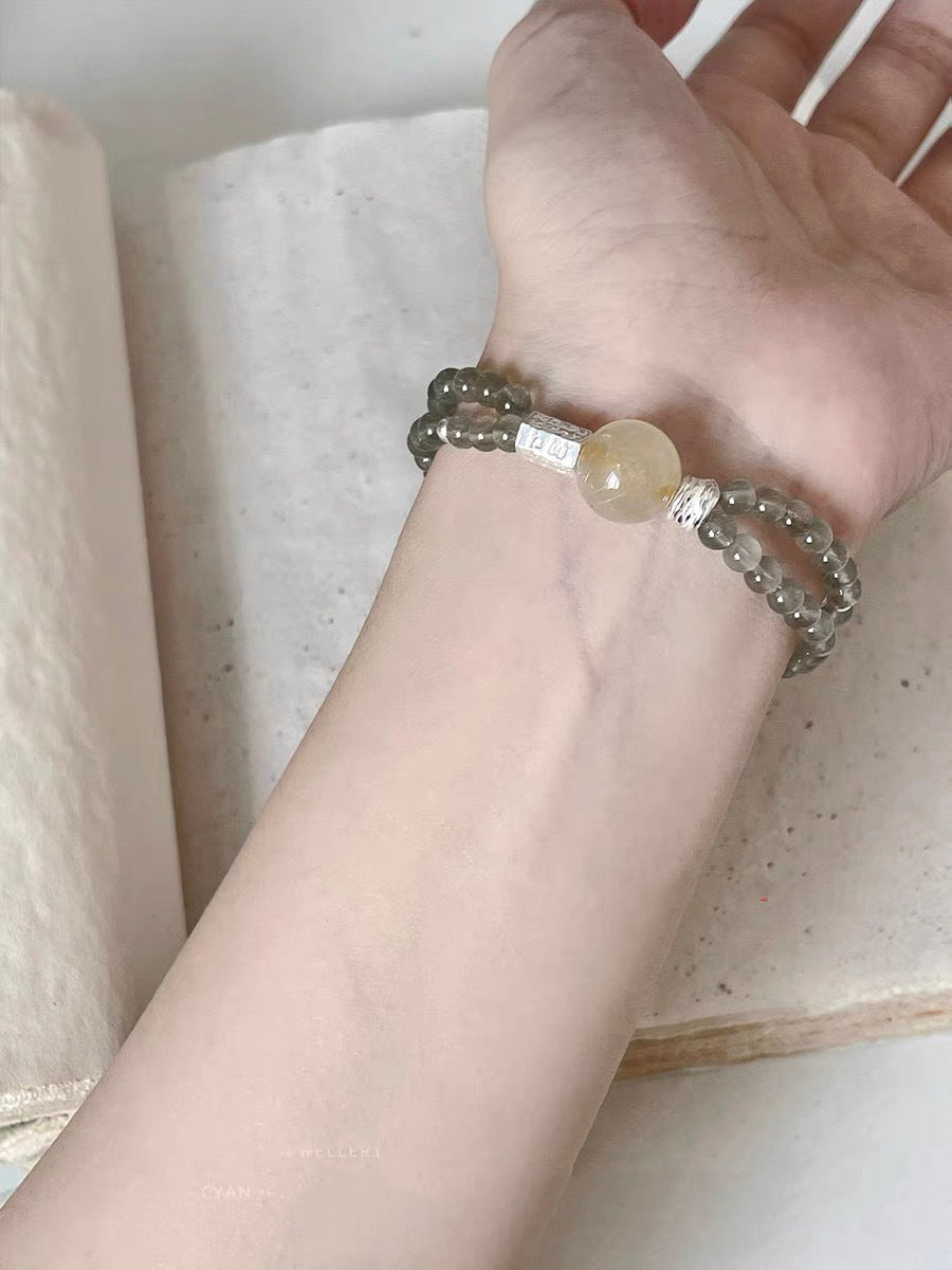 Crystal Dream ✧ Rutile Quartz Bracelet