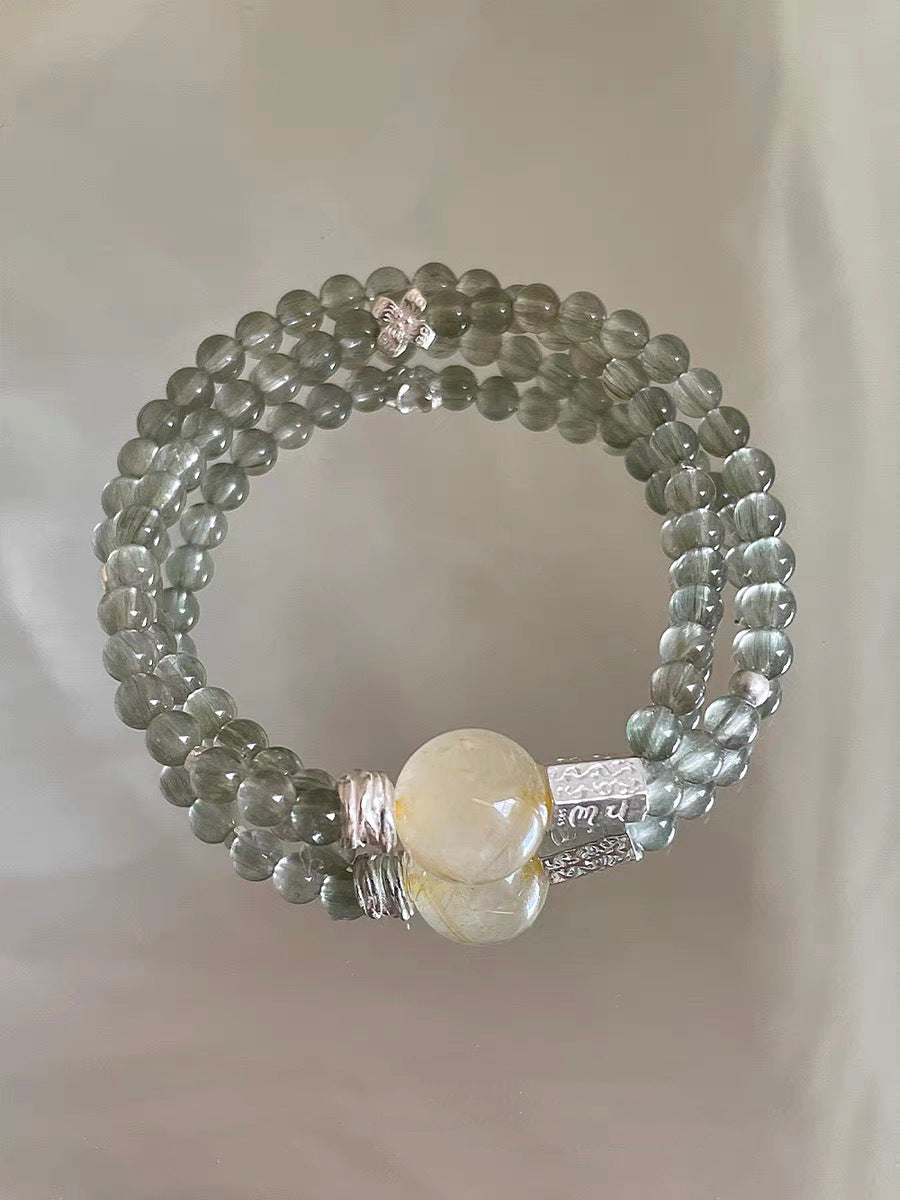 Crystal Dream ✧ Rutile Quartz Bracelet